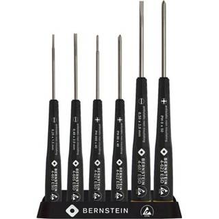 👉 Schroevendraaierset Bernstein ESD 6-delig Plat, Kruiskop Phillips 4250838504898