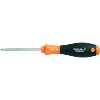 👉 Kruiskopschroevendraaier Werkplaats Kruiskop schroevendraaier WeidmÃ¼ller SDK PH1 PH 1 Koplengte: 80 mm 4032248056477