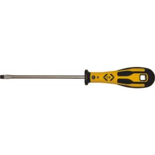 👉 Werkplaats Platte schroevendraaier C.K. Dextro Kopbreedte: 4 mm Koplengte: 75 mm DIN ISO 2380, DIN 5264