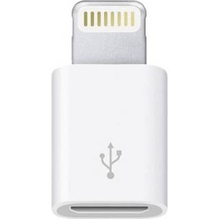 👉 Wit Apple iPod/iPhone/iPad USB-kabel [1x dock-stekker Lightning - 1x Micro-USB 2.0 B-bus] 0 m 4016138886610