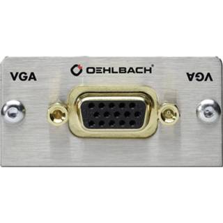 👉 VGA Multimedia-inzet Met Y-kabel Oehlbach PRO IN MMT-C 4003635088135