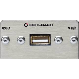 👉 Oehlbach pro in usb-b naar usb-a multimedia inzet met kabelboom