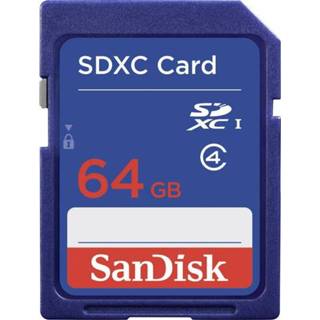 👉 SanDisk SDSDB-064G-B35 SDXC-kaart 64 GB Class 4 619659099954