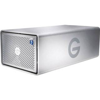 👉 G-Technology G-Raid Removable Extern multi-disk systeem 8 TB Zilver USB 3.0, Thunderbolt 2 RAID-geschikt, Aluminium behuizing