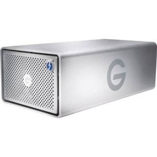 👉 G-Technology G-Raid Removable 16 TB Extern multi-disk systeem Thunderbolt 3, USB-C USB 3.1, HDMI Zilver
