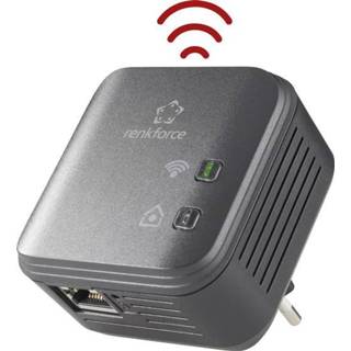 👉 Powerline adapter Renkforce PL500D WiFi enkele 500 Mbit/s 4016138951530