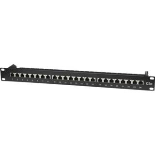 👉 Intellinet 513487 Netwerk-patchpanel 24 poorten CAT 5e 1 HE 766623513487