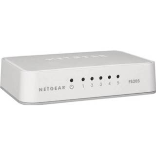 Netwerk-switch NETGEAR FS205 Netwerk switch RJ45 5 poorten 100 Mbit/s 606449090239