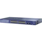 👉 Netwerk-switch NETGEAR GS724T 19 RJ45/SFP 24 + 2 poorten 1 Gbit/s 606449098310