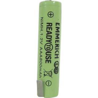 👉 Potlood AAA (potlood) Speciale oplaadbare batterij 1.2 V NiMH 800 mAh Emmerich ReadyToUse ZLF 1 stuks 4016138621891