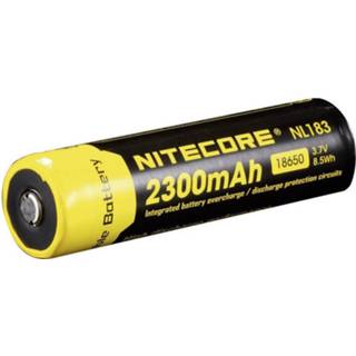 👉 NiteCore NL183 Speciale oplaadbare batterij 18650 Li-ion 3.7 V 2300 mAh