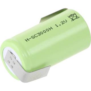 👉 Oplaadbare batterij Sub-C Speciale 1.2 V NiMH 3000 mAh Mexcel -SC3000H 1 stuks 4042883335134