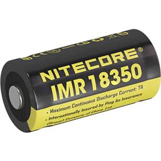 👉 Oplaadbare batterij 18350 Speciale 3.7 V Li-ion 700 mAh NiteCore IMR 1 stuks 6952506490998