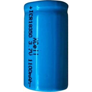 👉 Oplaadbare batterij 18350 Speciale 3.7 V Li-ion 1100 mAh XCell ICR18350 1 stuks 4042883433915