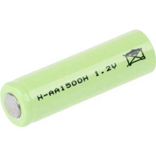 👉 Batterij Oplaadbare AA (penlite) NiMH Mexcel H-AA1500HT 1500 mAh 1.2 V 1 stuks 4042883302341