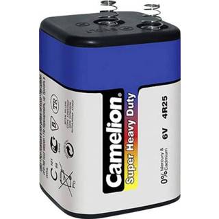 👉 Batterij Camelion Super 4R25 SP1B Speciale Veercontact Zink-kool 6 V 7400 mAh 1 stuks 4260033156211