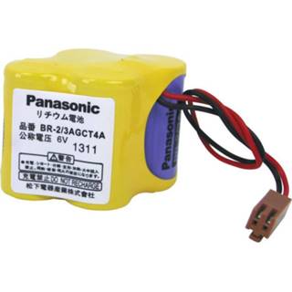 👉 Batterij Panasonic BR2/3AGCT4A Speciale Stekker Lithium 6 V 2400 mAh 1 stuks 2050002287334