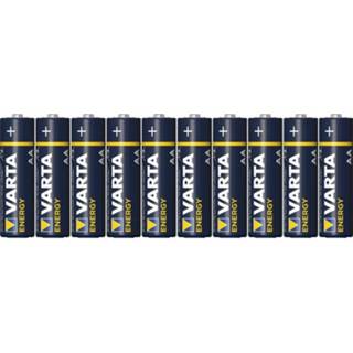 👉 Batterij alkaline AA (penlite) Varta Energy LR06 1.5 V 10 stuks 4008496635023