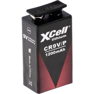 👉 Batterij 9V (blok) XCell CR9V/P Lithium 1 stuks 4042883384828