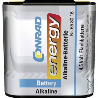 👉 Batterij alkaline Platte (4,5V) Conrad energy 3LR12 4800 mAh 1 stuks 4016138621426