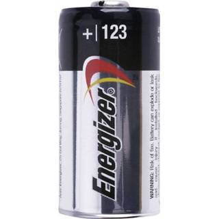 👉 Fotocamera accu Energizer CR123A Fotobatterij Lithium 1500 mAh 3 V 1 stuks 7638900052008