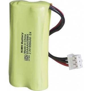 Draadloze telefoon Accu voor GP Batteries GP65AAAH2BMX, T356 Geschikt merk: Philips NiMH 2.4 V 650 mAh 4016138305654