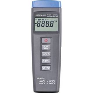 👉 Temperatuurmeter VOLTCRAFT K101 Temperatuurbereik: -200 tot +1370 Â°C Sensortype: K Kalibratie conform: Fabrieksstandaard (zonder certificaat) 4016138518627