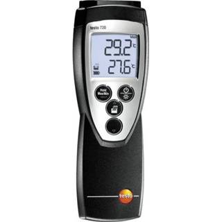 👉 Temperatuurmeter testo 0560 7207 Temperatuurbereik: -100 tot +800 Â°C Sensortype: Pt100, NTC Kalibratie conform: Fabrieksstandaard (zonder certificaat) 4029547002793
