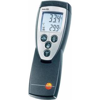 👉 Temperatuurmeter testo 922 Temperatuurbereik: -50 tot +1000 Â°C Sensortype: K Kalibratie conform: Fabrieksstandaard (zonder certificaat) 4029547003585