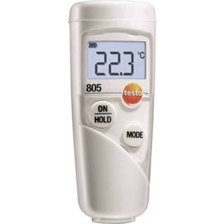 👉 Thermometer Infrarood-thermometer testo 805 Optiek (thermometer) 1:1 -25 tot +250 Â°C Kalibratie conform: Fabrieksstandaard (zonder certificaat) 4029547002458