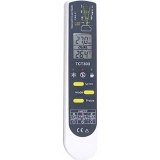 👉 Infrarood-thermometer TFA 31.1119.K -55 tot +250 Â°C Conform HACCP Kalibratie conform: ISO