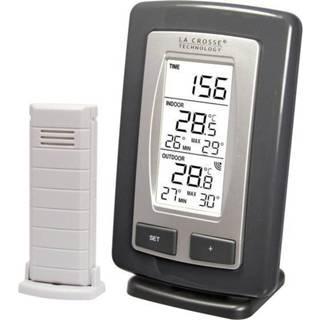 La Crosse Digitaal draadloos weerstation Technology WS9245BLA-SIL Weerstation Digitaal draadloos La Crosse Technology WS9245BLA-SIL 3700123870388