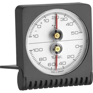 Thermo en hygrometer TFA zwart 7601 Hygrometer zwart Thermo- en TFA 7601 4009816015204