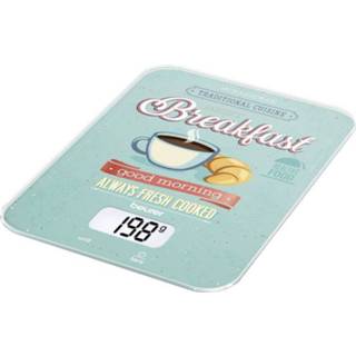 👉 Keukenweegschaal bont Digitale Digitaal Beurer KS-19 Breakfast Weegbereik (max.)=5 kg Mint, 4211125704032