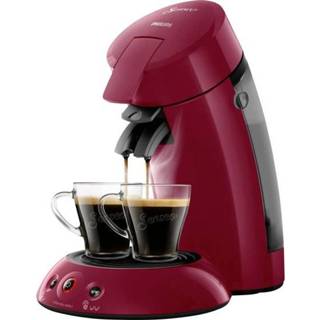 👉 KoffiePad machine rood SENSEO® HD6554/90 Original Koffiepadmachine Robijn-rood 8710103822875