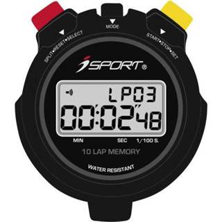 👉 Stopwatch zwart ISport JG021 Pro Digitale 4016138925159