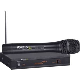 Microfoonset Ibiza Sound VHF 1 Draadloze 5420047120052