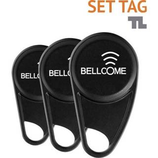 Zwart Bellcome SET.TAG.BLC.2S0 Video-deurintercom Transponder voor 6425859406805