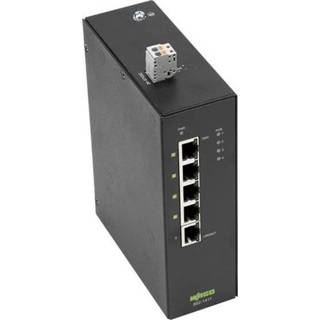 👉 Switch Industriële unmanaged WAGO 852-1411 Aantal ethernet-poorten 5 LAN-overdrachtsnelheid 10 / 100 1000 Mbit/s Voedingsspanning (num) 24 V/DC, 36 48 4055143727167