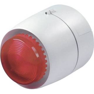 👉 Auer Signalgeräte CS1 Combi-signaalgever LED Rood Knipperlicht 24 V/DC