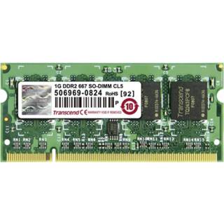 👉 Transcend JetRam JM667QSU-1G 1 GB DDR2-RAM Laptop-werkgeheugen module 667 MHz x 760557806035