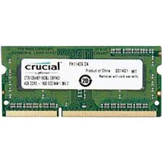 👉 Crucial CT51264BF160BJ 4 GB DDR3-RAM Laptop-werkgeheugen module 1600 MHz 1 x 649528762191