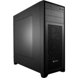 👉 Stoffilter zwart Midi-tower PC-behuizing Corsair Obsidian 450D 3 voorgeïnstalleerde ventilators, Stoffilter, Zijvenster, Harde schijf installatie zonder gereedschap 843591047234
