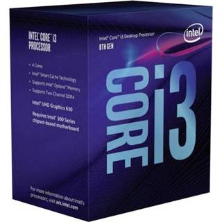 👉 Processor (CPU) boxed Intel Core i3 i3-8100 4 x 3.6 GHz Quad Socket: Intel® 1151v2 65 W 5032037107501