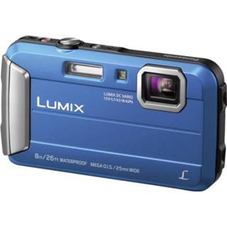 👉 Digitale camera blauw Panasonic DMC-FT30EG-A 16.1 Mpix Onderwatercamera, Vorstbestendig, Spatwaterdicht, Schokbestendig 5025232820276