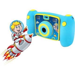 Digitale camera blauw Easypix Kiddypix Galaxy 5 Mpix Lichtblauw Full-HD video-opname 4260041685666
