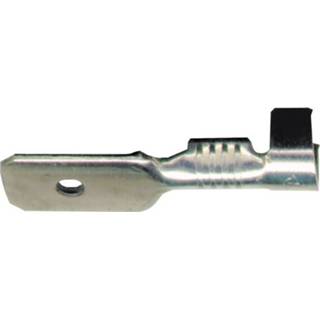 Metaal Vogt Verbindungstechnik 379908.60 Vlakstekker (plat) Insteekbreedte: 2.8 mm Insteekdikte: 0.8 180 ° Ongeïsoleerd 1 stuks 2050000242984