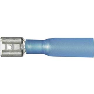 Krimpkousen blauw Vogt Verbindungstechnik 3906h Vlakstekker Met krimpkous Insteekbreedte: 6.3 mm Insteekdikte: 0.8 180 ° Deels geïsoleerd 1 stuks 2050001111296