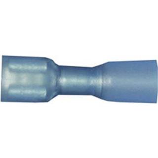 👉 Krimpkousen blauw Vogt Verbindungstechnik 3966h Vlakstekker Met krimpkous Insteekbreedte: 6.3 mm Insteekdikte: 0.8 180 ° Volledig geïsoleerd 1 stuks 2050001111388