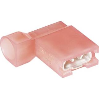 👉 TE Connectivity Ultra-Fast FASTON Vlakstekker Insteekbreedte: 6.3 mm Insteekdikte: 0.8 mm 180 ° Volledig geïsoleerd Blauw 1 stuks